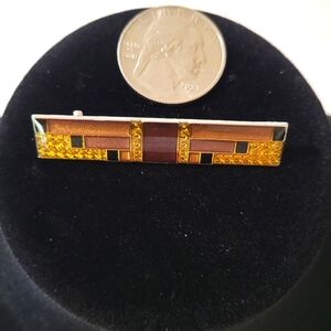 💎 Vintage Pierre Bex Art Deco Style Brooch – French Elegance & Glamour